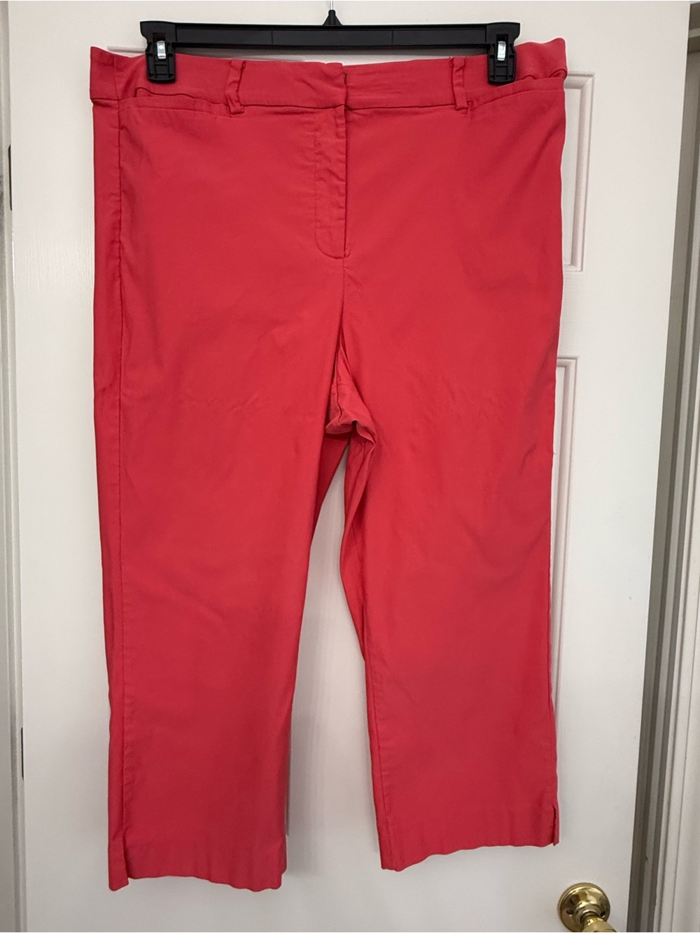 Lane Bryant Coral Stretch Capri Pants